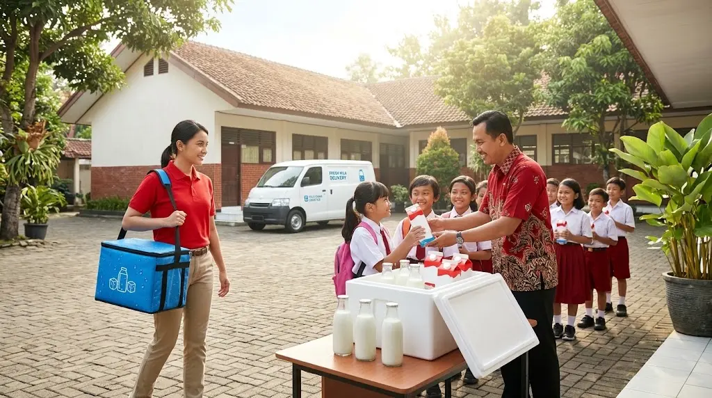 Menjaga Freshness Susu Segar